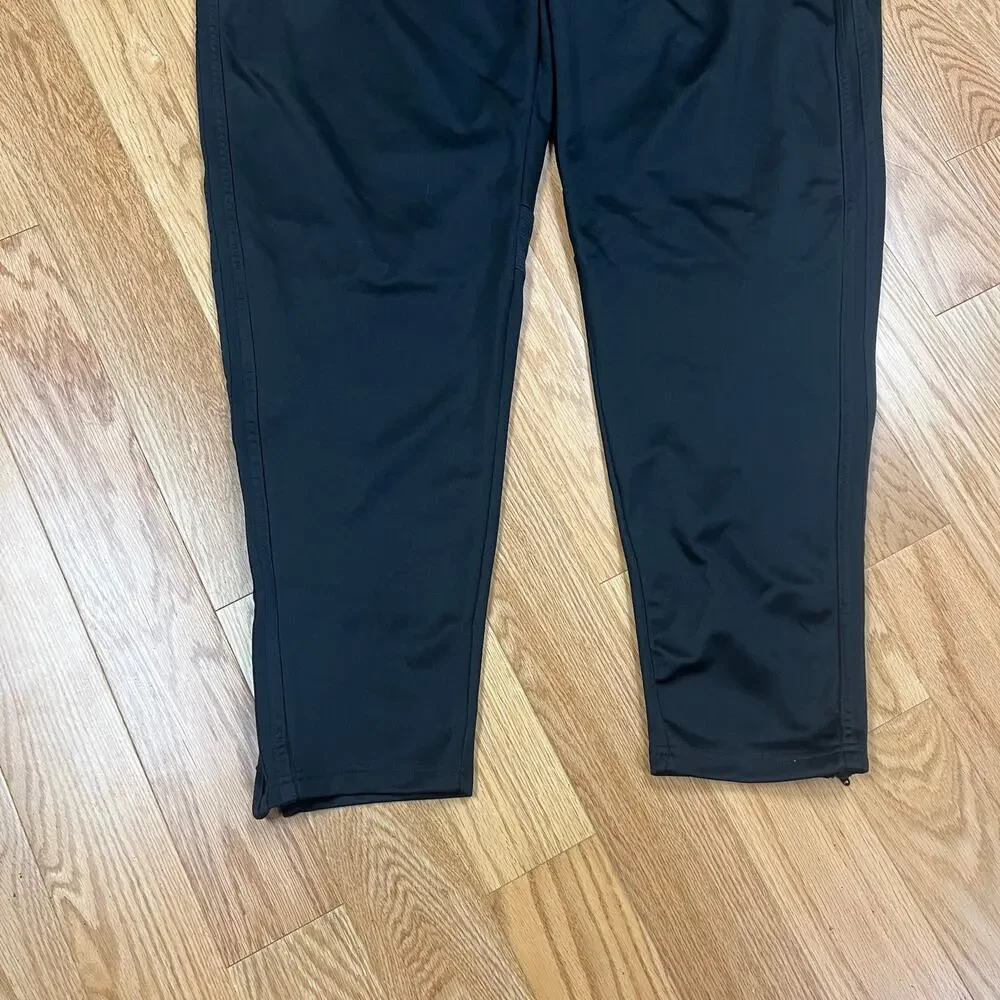 Adidas Men’s Joggers Aeroready Zip Ankle Slim Fit Black Size 3XL